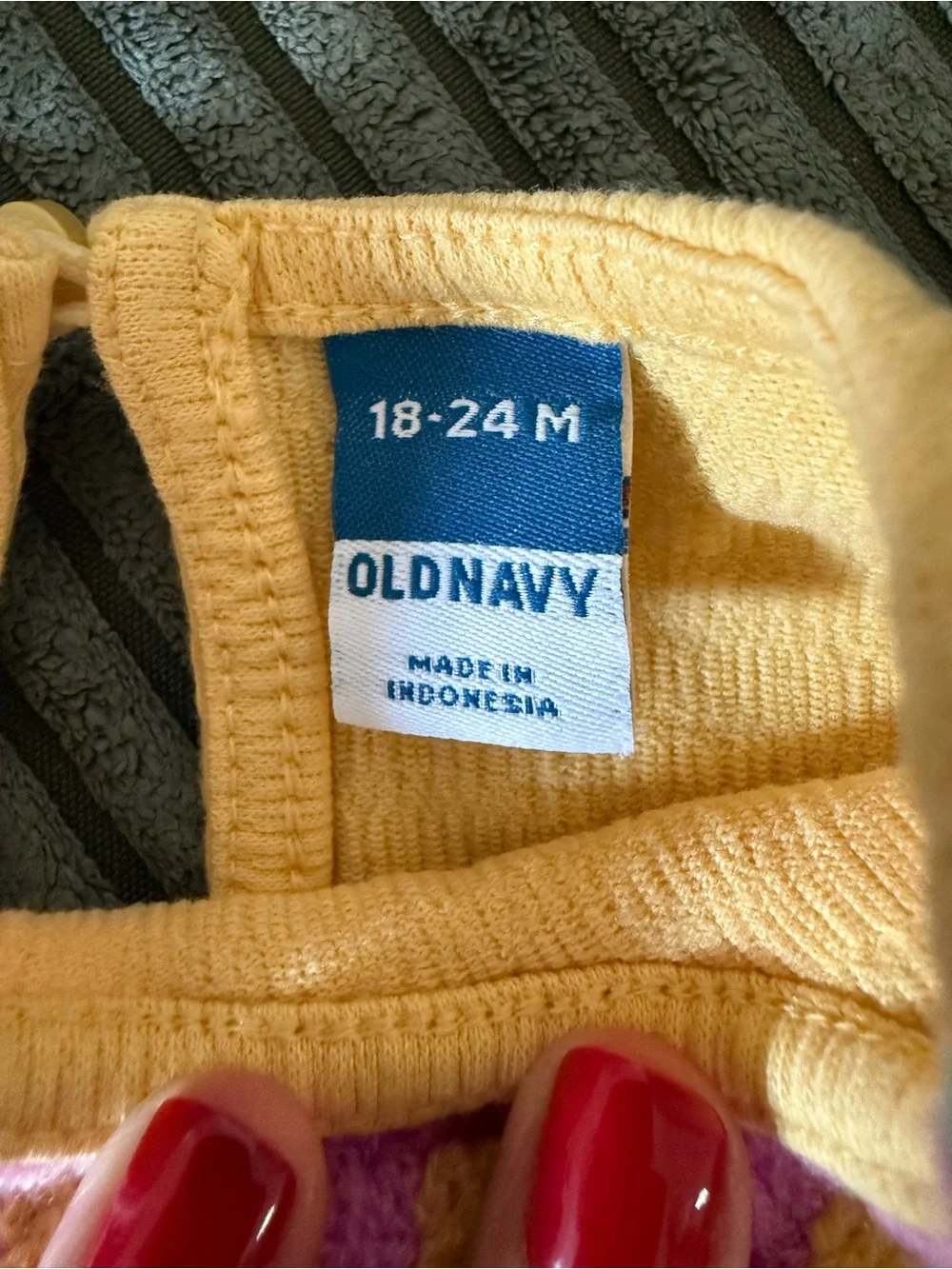 Old Navy Yellow Crochet-Panel Dress with Bloomers